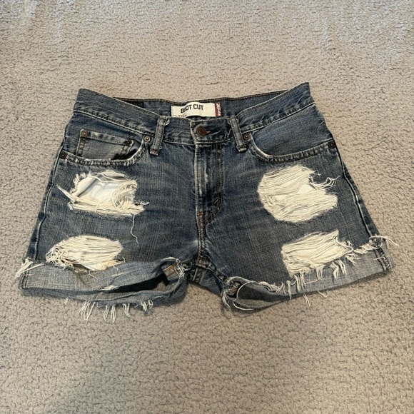 Levi's 527 Women's Denim Shorts Size 29 - Picture 1 of 9